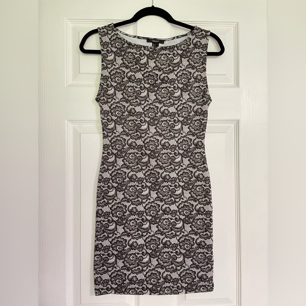 Forever 21 Mini Faux Lace Dress